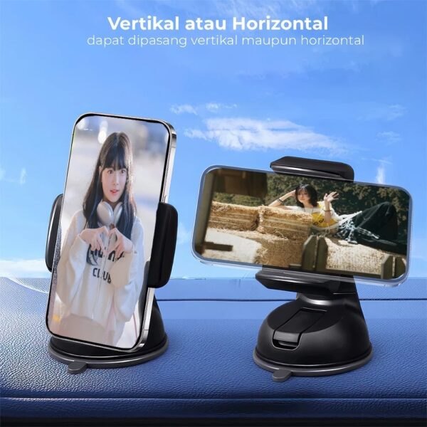 Car Holder Handphone Dudukan HP di Mobil Anti Goyang