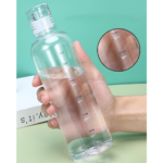 Botol Minum Minimalis 500ml 750ml Stylish untuk Aktivitas Harian - Hitam 500ml - Image 3