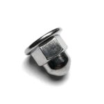 Mur Topi Flange Cap Nut Knalpot Baja Lapisan Nikel - M10