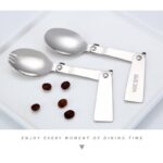 Sendok Garpu Lipat Travel Serbaguna Stainless Praktis - Image 6