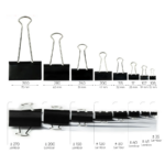 Binder Clip Klip Penjepit Kertas File Berkas Perlengkapan Kantor - 260 - Image 5