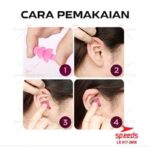 Penutup Hidung Penyumbat Telinga Renang Diving Snorkling Silikon EarPlug - Image 5