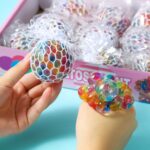 Squishy Rainbow Bola Multi Color Bola Jelly Anti Stress Anggur - Image 2
