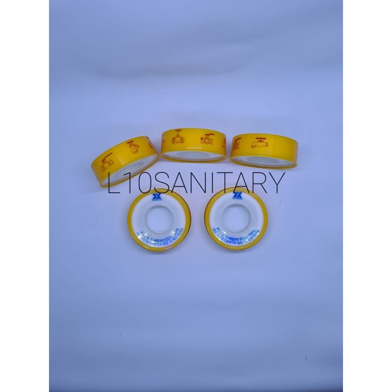 1bd1245053fc3a9bd71f6f65f15ae6af Seal Tape Isolasi Isolatipe Pipa Keran 10 Meter 1/2" - Image 1