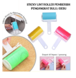 Sticky Lint Brush Roller Alat Pembersih Debu Bulu Hewan Washable - Image 6