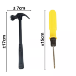 Set Obeng 2 in 1 Bolak Balik Dilengkapi Dengan Palu - Image 6