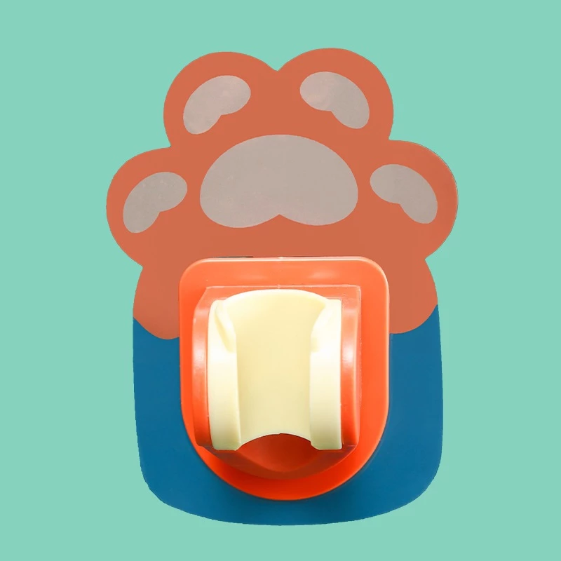 25ZSOHLLJaR8Tte7JLZhMx9lJBpXouMIsbmCONSA Holder Hanger Dudukan Pegangan Kepala Shower Karakter Lucu - Orange - Image 1