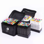 Spidol Sketch Marker 2 Tip 80 Warna 1 Set untuk Menggambar - 80 Warna - Image 7