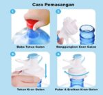 Kran Galon Air Minum Tutup Galon Anti Bocor Praktis Mudah Dipasang - Image 7