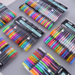 Pulpen Warna Warni Tinta 12pcs Colorful Gel Glitter Tulisan Berkilau - Pastel Pen - Image 4