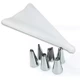 Piping Bag Silikon Set 8in1 Spuit Icing Dekorasi Kue Praktis