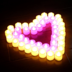 Lilin LED Mini dan Sedang Candle Light Lamp Dekorasi Kamar Tidur - Ungu - Image 7