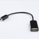 Kabel USB OTG Micro USB Converter ke USB Magnet
