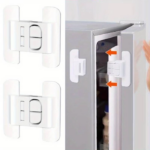 Stiker Gembok Tempel Kunci Pengaman Kulkas Pelindungan Anak Furniture - Image 3