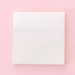 Sticky Notes Polos 80 Lembar Memo Tempel Praktis Catatan Harian - White Plain