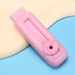 Penghapus Model Stick Warna Mekanik Bersih Tanpa Serpihan - Merah Muda