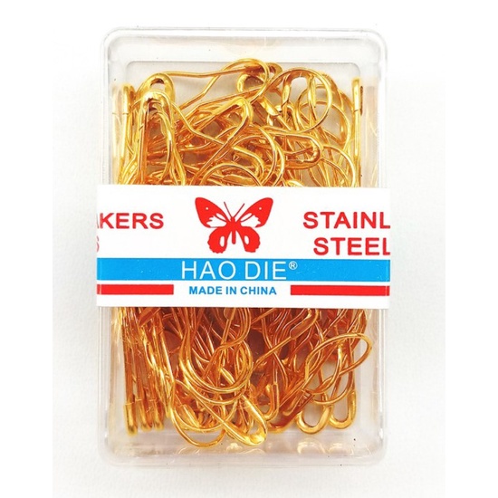 4401e5be30524406bcadf5ac3949fa0d Peniti Labu Jarum Pentul Bohlam Kotak Mika Anti Karat - Emas - Image 1