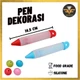 Alat Dekorasi Kue Silicone Icing Pen Spuit Suntikan Cream Cake Praktis