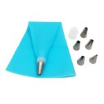 Piping Bag Silikon Set 8in1 Spuit Icing Dekorasi Kue Praktis - Image 6