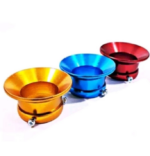 Corong Velocity Karburator PE 28 PWK 28 Full CNC Universal Motor - Chrome - Image 4