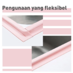 Solatip Seal Tape Proteksi Penutup Celah Siku Karet Pengaman Serbagunav - Biru - Image 4