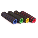 Busa Grip Gagang Stang Sepeda Sponge Spons Lembut 1 Pasang - Hijau - Image 4