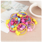 Karet Ikat Rambut Kunciran Anak Warna Ceria Lucu 1 Bungkus - Image 4