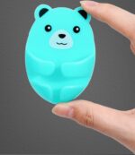 Gantungan Colokan Kabel Tempel Dinding Motif Bear Pengait - Image 3