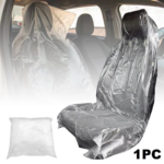 Cover Jok Mobil Plastik Disposable Sarung Pelindung Jok Interior - Image 3