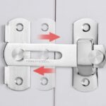 Grendel Kait Stainless SUS 304 Tahan Karat untuk Pengaman Pintu Jendela - Image 2