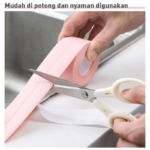 Solatip Seal Tape Proteksi Penutup Celah Siku Karet Pengaman Serbagunav - Biru - Image 5