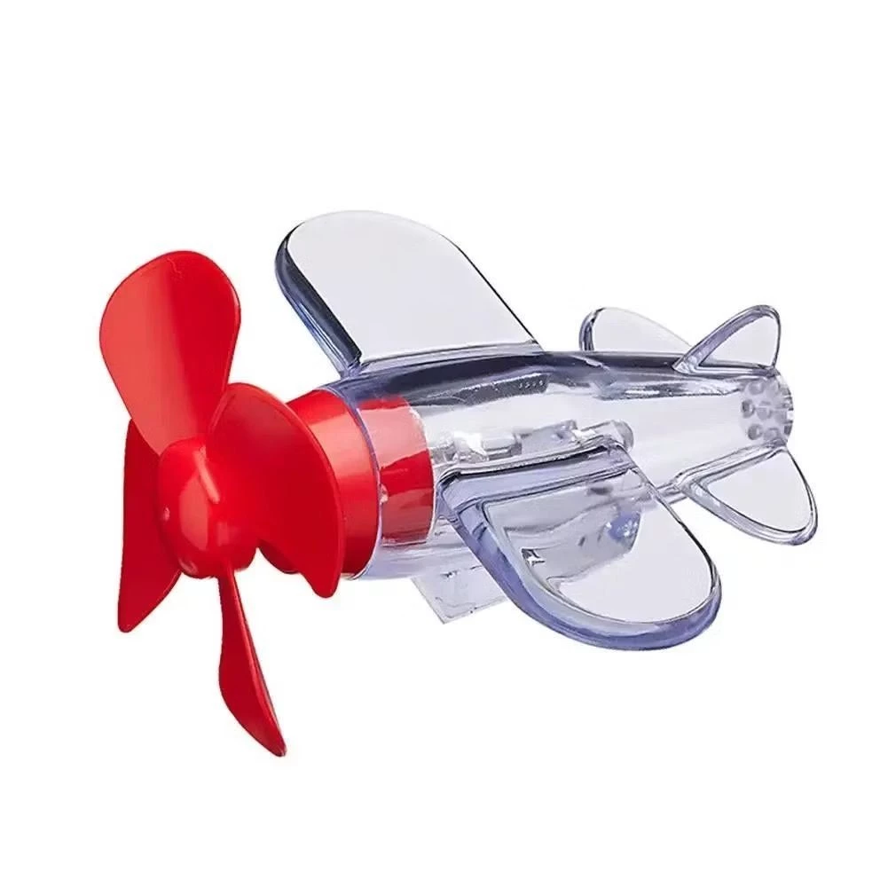 518913_1759465504117 Lampu Ornamen Tenaga Angin Bentuk Pesawat Hiasan Unik dan Kreatif - Merah - Image 1