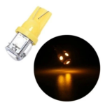 Lampu LED T10 Model Jagung Warna Senja Kota Sein 5 Mata 5 Titik untuk Mobil dan Motor - Putih - Image 2