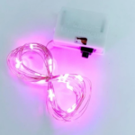 Lampu Hias Buket Bunga Balon Fairy Light Dekorasi Tumblr Kawat Mini - Pink 1 Meter