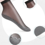 Kaos Kaki Wanita Model Stocking Tipis Lentur - Cream - Image 5