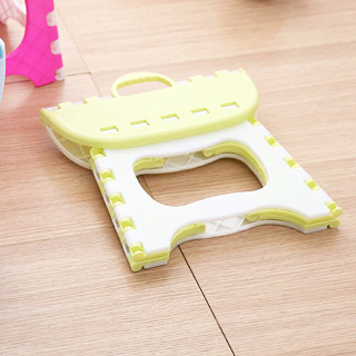 5ZjHqKc33NRfvdaUzxzmcHlvKSiq9MaWd4yigpcS Kursi Mini Lipat Plastik Bangku Dewasa Anak Lucu Praktis Serbaguna - Hijau - Image 1