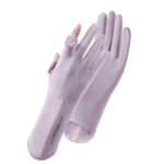 Sarung Tangan Wanita Anti UV untuk Motor Bahan Adem dan Stylish - Ungu