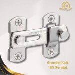 Grendel Kait Stainless SUS 304 Tahan Karat untuk Pengaman Pintu Jendela