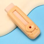 Penghapus Model Stick Warna Mekanik Bersih Tanpa Serpihan - Orange