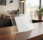 Frame Akrilik Tebal 2mm Hitam Ukuran A6 Pelindung Foto dan Dokumen - Landscape - Image 7