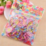 Karet Ikat Rambut Kunciran Anak Warna Ceria Lucu 1 Bungkus - Image 3