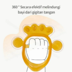 Mainan Gigitan Bayi Silikon Aman BPA Free Bentuk Gelang Lucu - Image 5