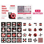 Kartu Pintar Stimulasi Edukasi Untuk Bayi Visual Cards - 3-6 M