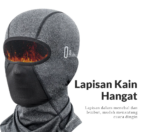 Buff Panjang Face Mask Slayer Motor UV Penutup Kepala Outdoor Sport - Black - Image 3