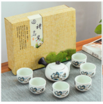 Set Tea Pot Teh Cina Keramik C19 Classic Dengan 6 Cangkir - A02 - Image 8