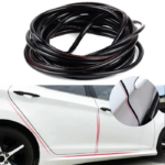 Karet List Pelindung Pintu Mobil Universal Metal Reflective Effect 5M - Full 5 Meter - Image 5