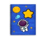 Notebook A5 Motif Astronot Buku Catatan untuk Sekolah, Kuliah, dan Kerja - Dino - Image 2
