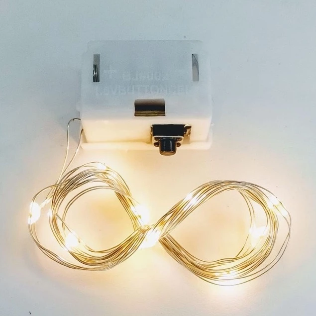 7ygdTIrcEOqbhrcoQr77mVOKsB7575bkJME6Y3w6 Lampu Hias Buket Bunga Balon Fairy Light Dekorasi Tumblr Kawat Mini - Wmwhite 1 meter - Image 1