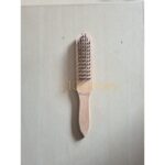 Sikat Baja Kawat 6 Baris Wire Brush Dengan Gagang Kayu