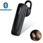 Earphone Headset Bluetooth Design Stylish Simple Wireless 1 Kuping - Putih - Image 6